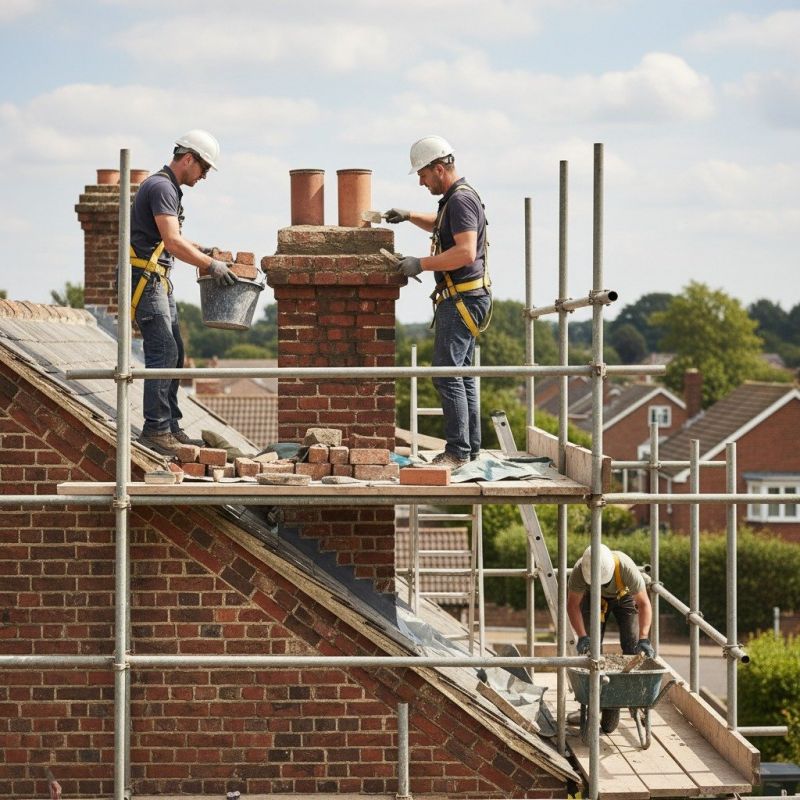 Brick Chimney Repair detail
